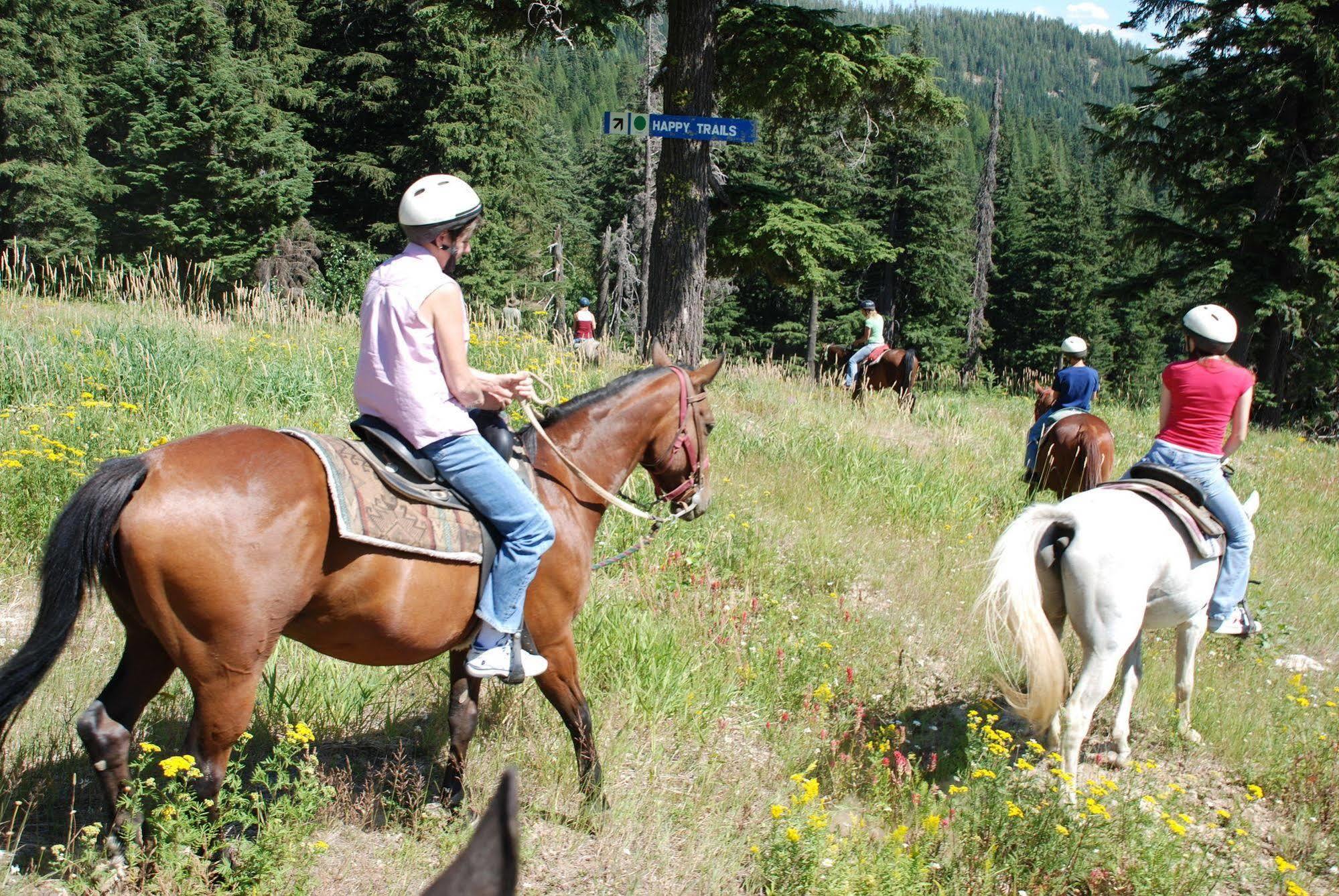 Schweitzer Mountain Resort White Pine Lodge แซนด์พอยต์ ภายนอก รูปภาพ